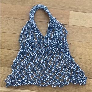 Celine cotton net bag
